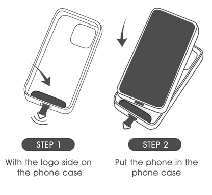 Faux Silver Phone Wristlet