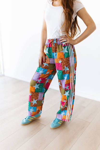 Amanda Paisley Star Pant