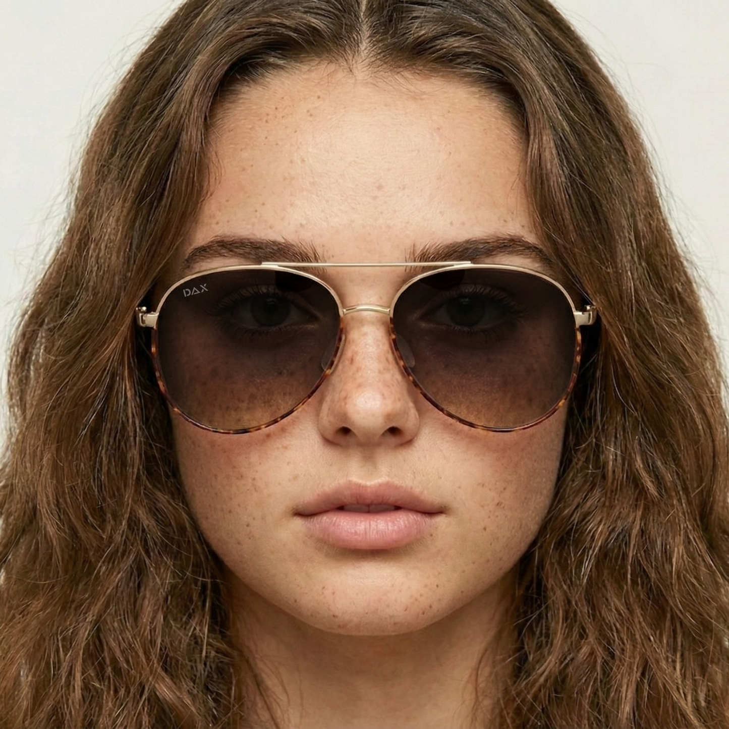 ACE - Unisex Aviator Sunglasses – Polarized Hair-Friendly: Silver
