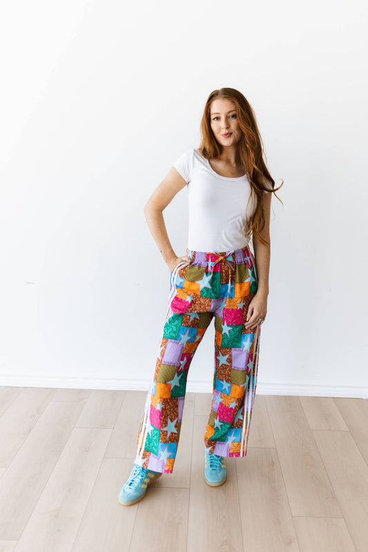 Amanda Paisley Star Pant
