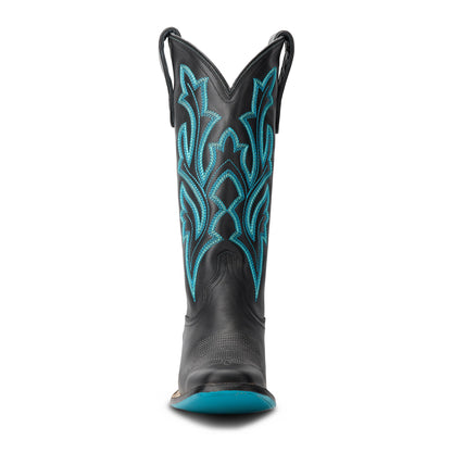 Classic Square Boot - Jet Black
