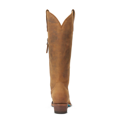 Plain Jane Boot - Burnt Caramel