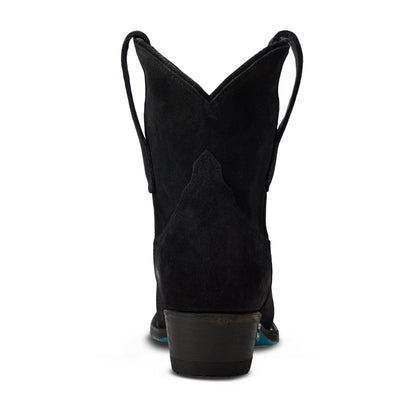Emma Jane Bootie - Soft Black Suede