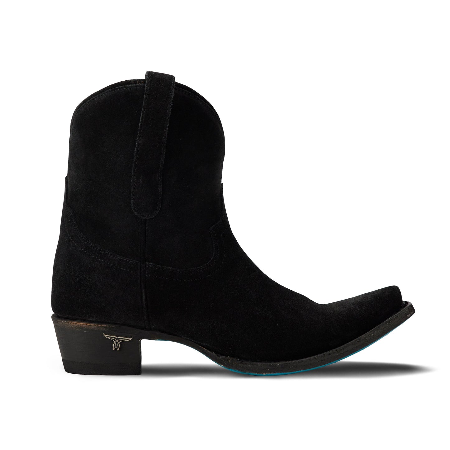 Emma Jane Bootie - Soft Black Suede