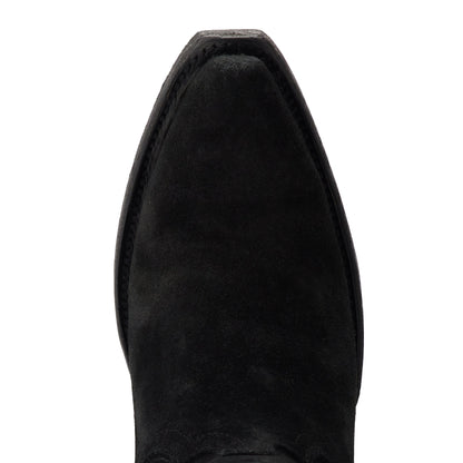 Emma Jane Bootie - Soft Black Suede
